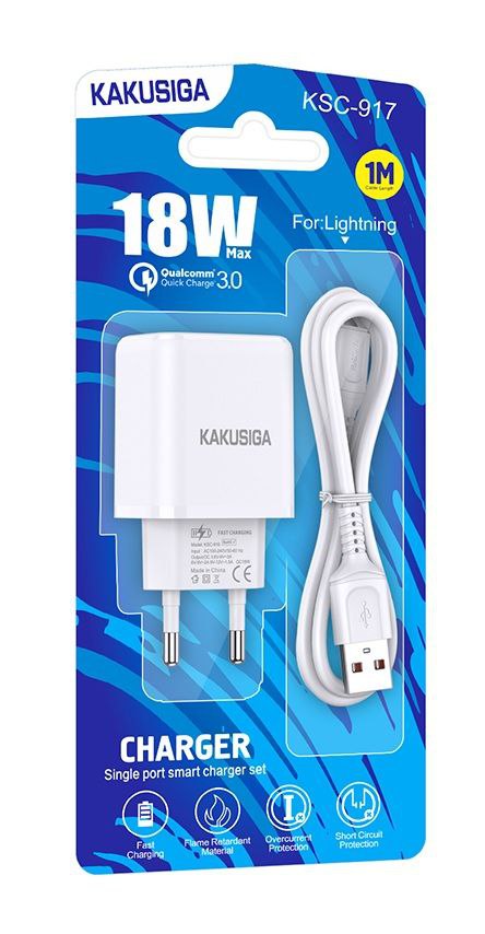 Зарядное устройство Charger Kagusiga KSC-917 Lightning