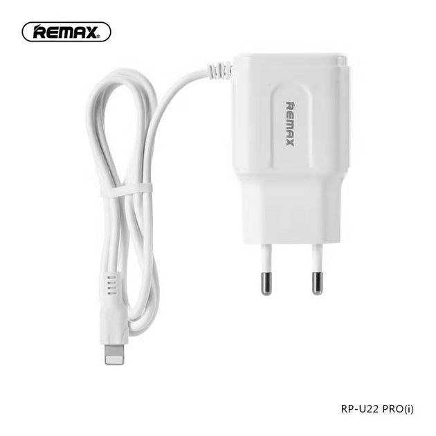 Зарядка REMAX Lightning Charger (EU) RP-U22 PRO