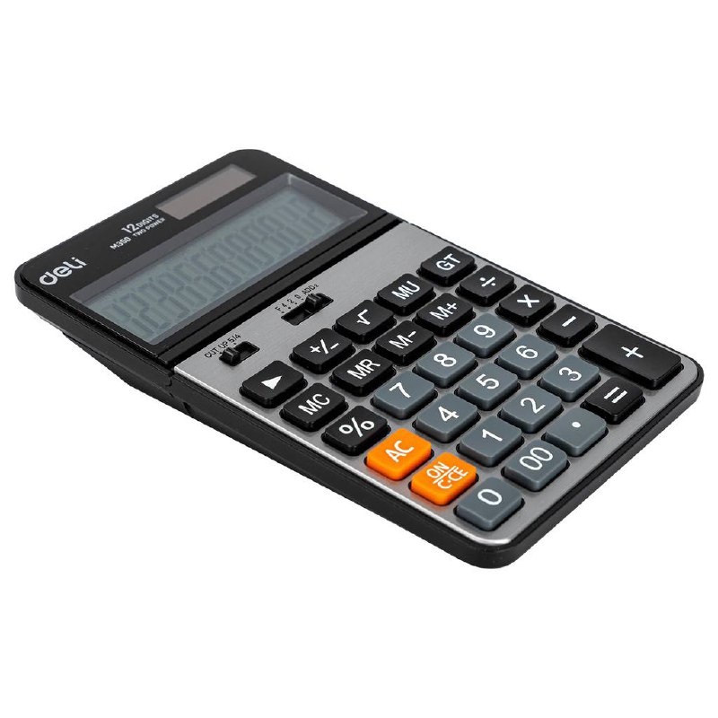Калькулятор М350 с регулирующим дисплеем ( серый )