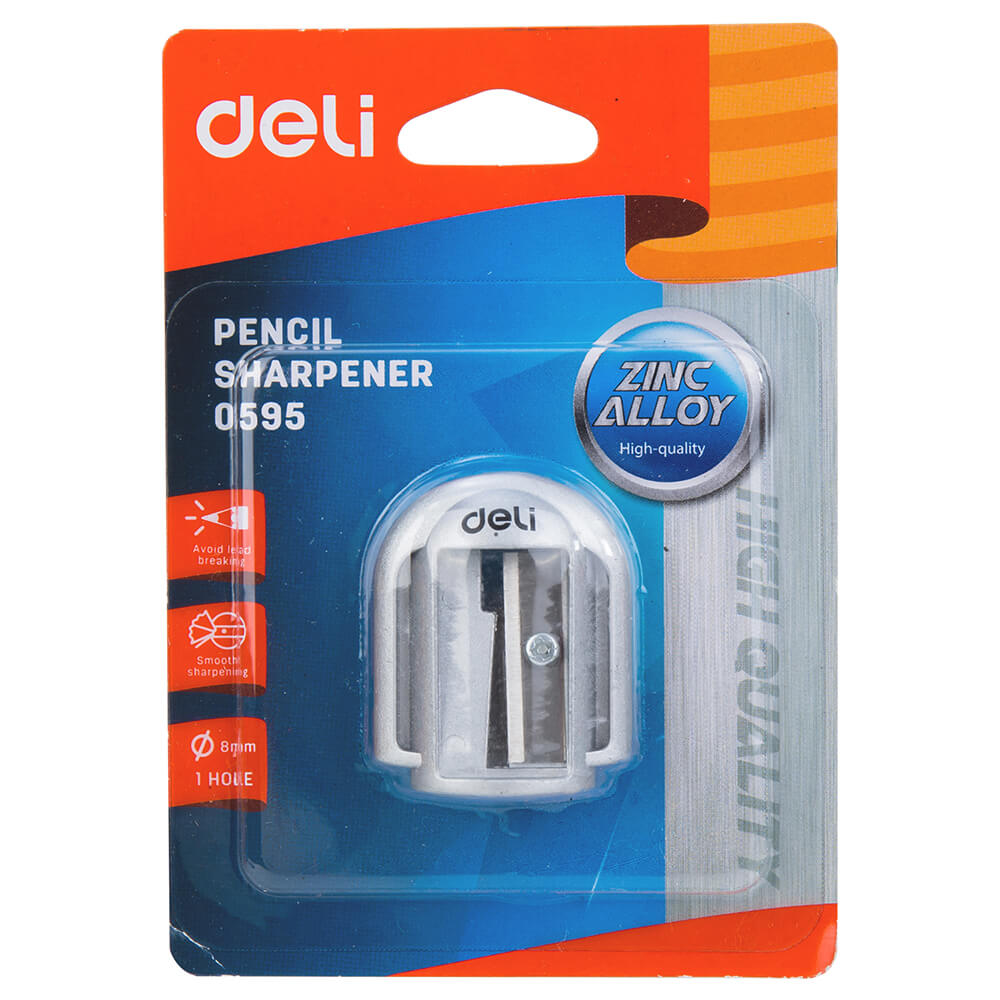 Точилка металлическая Deli Zink Alloy