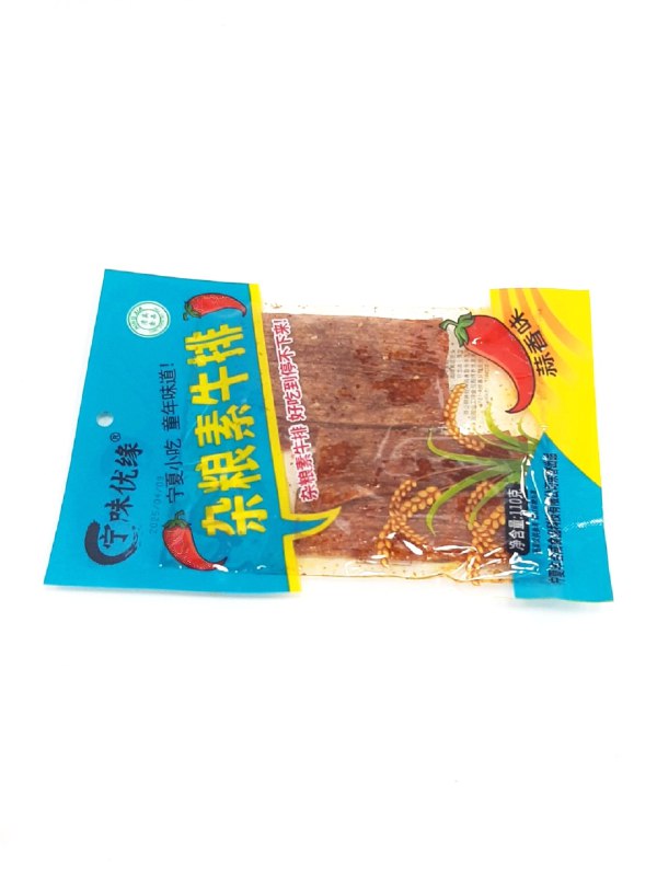 Соевые Снеки плоские со вкусом Стейка (Острый) 110г
