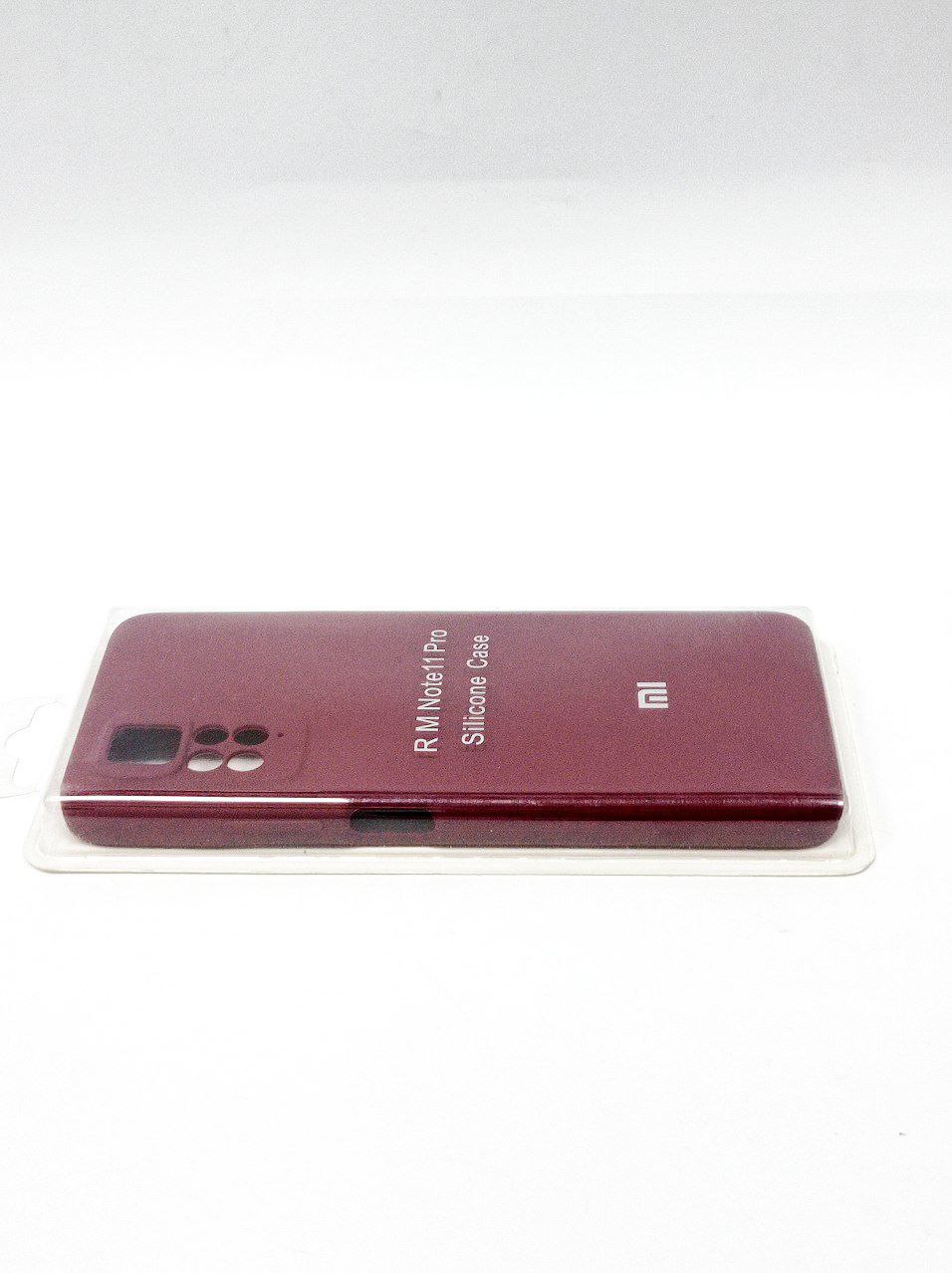 Силиконовый цветной чехол RM Note 11 Pro