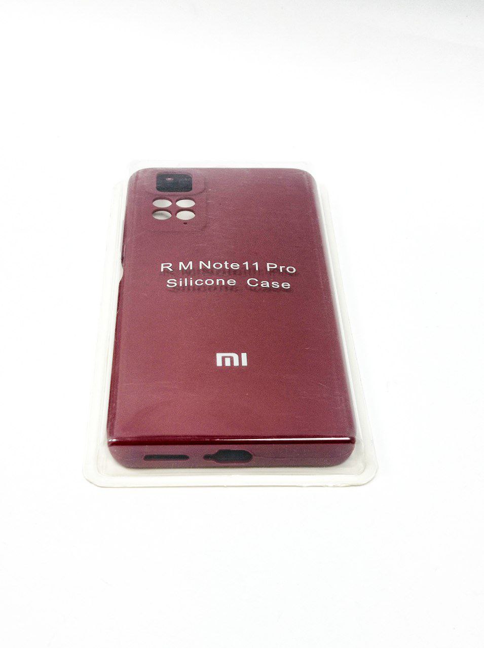 Силиконовый цветной чехол RM Note 11 Pro