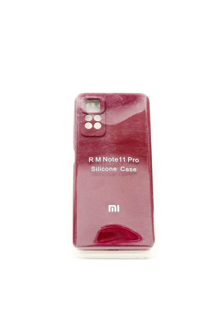 Силиконовый цветной чехол RM Note 11 Pro