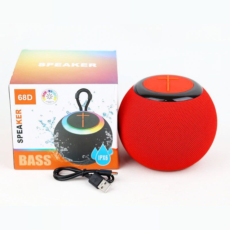 Колонка Speaker Bass 68D IPX6
