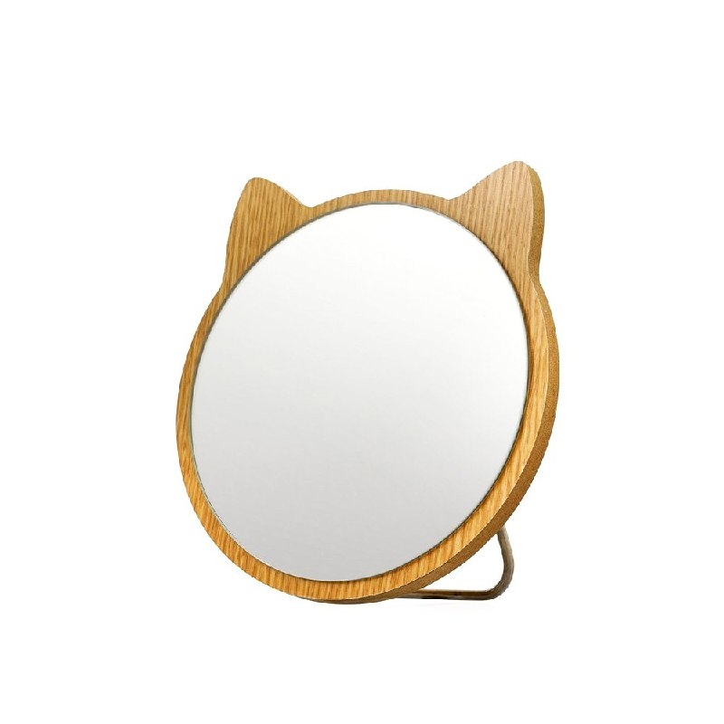 Зеркало настольное  деревянное 