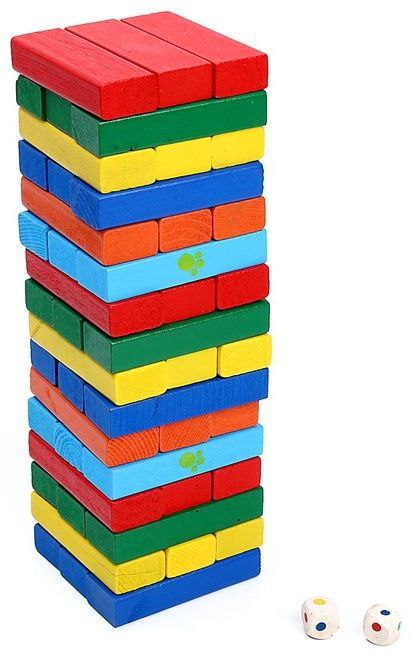Настольная игра Дженгу 54шт