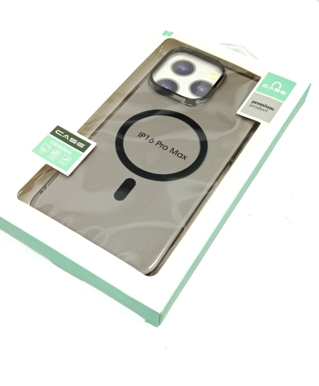 Прозрачный чехол CASE MagSafe IP 16 pro Max