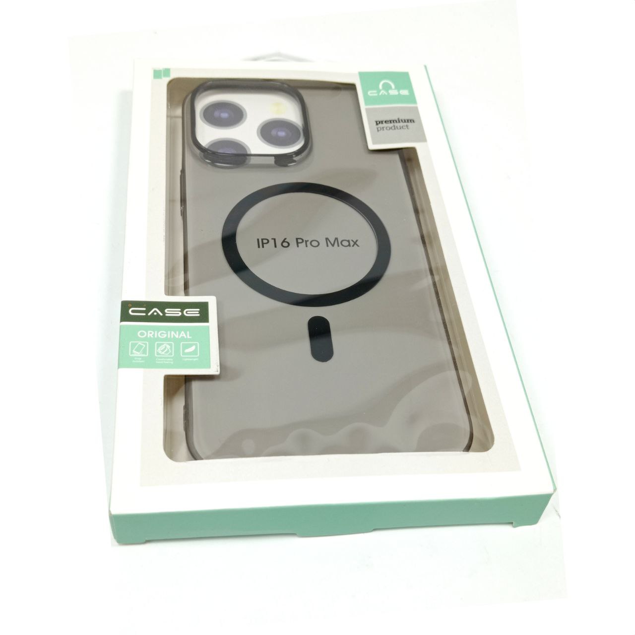 Прозрачный чехол CASE MagSafe IP 16 pro Max