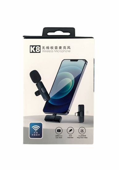 Микрофон петличка 2 в 1 