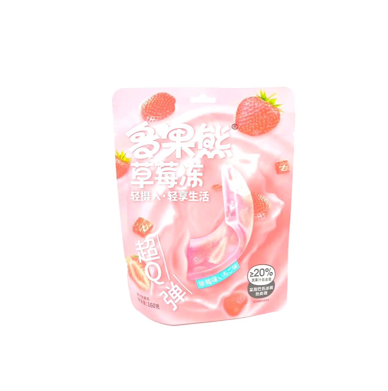 Фруктовые желейки (Клубника) 160г