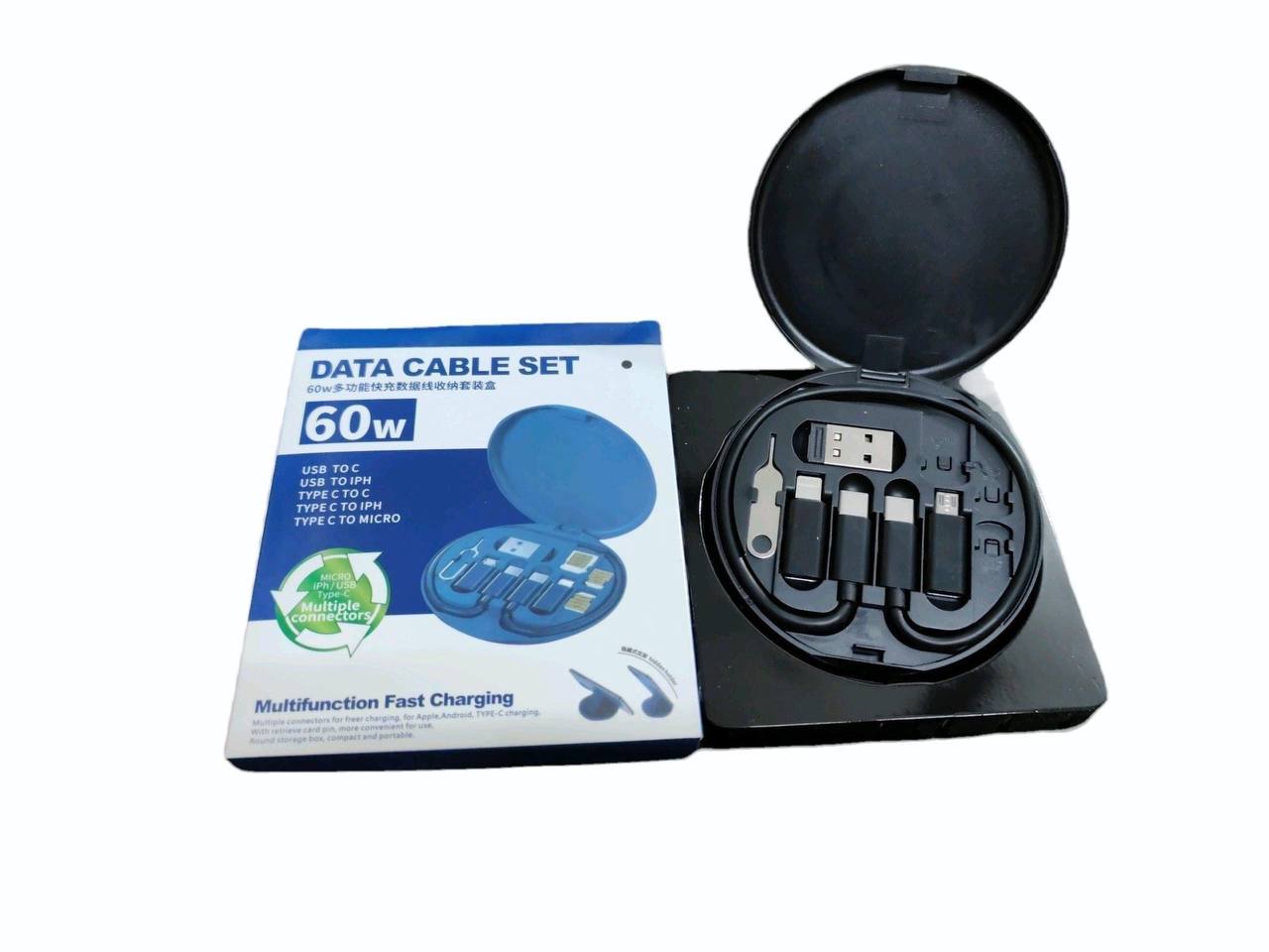 Универсальный кабель 60W Data Cable Set