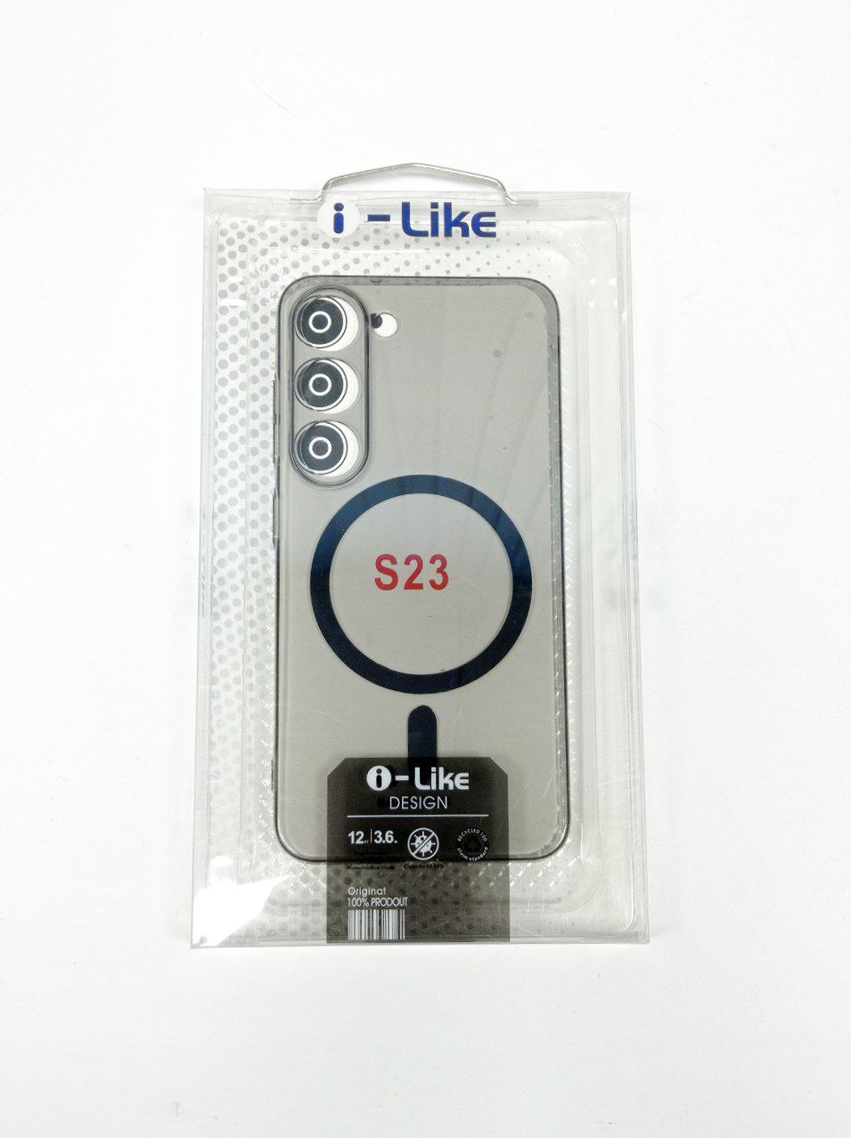Прозрачный чехол CASE MagSafe S23