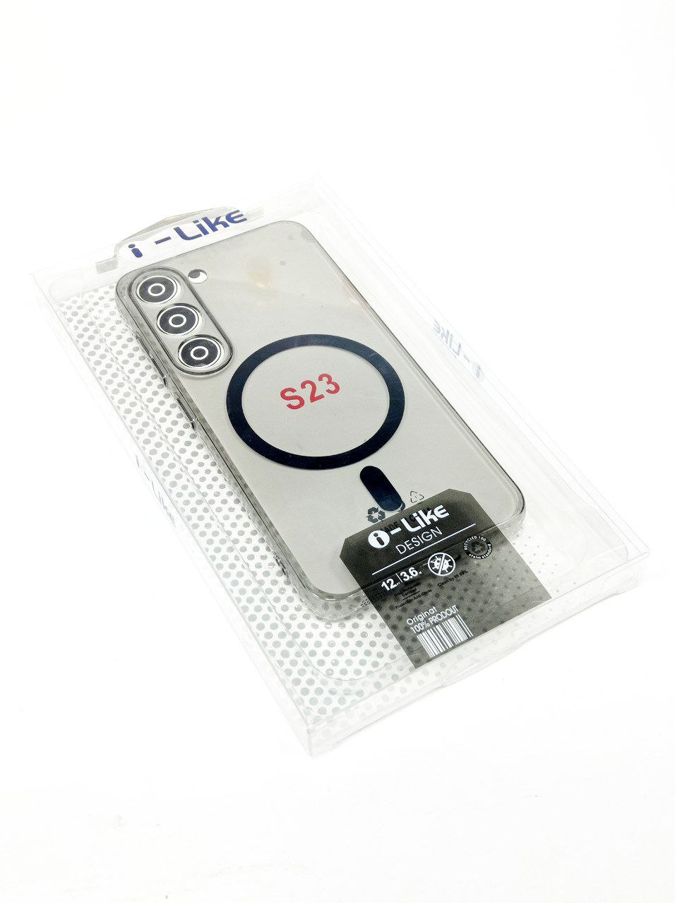 Прозрачный чехол CASE MagSafe S23