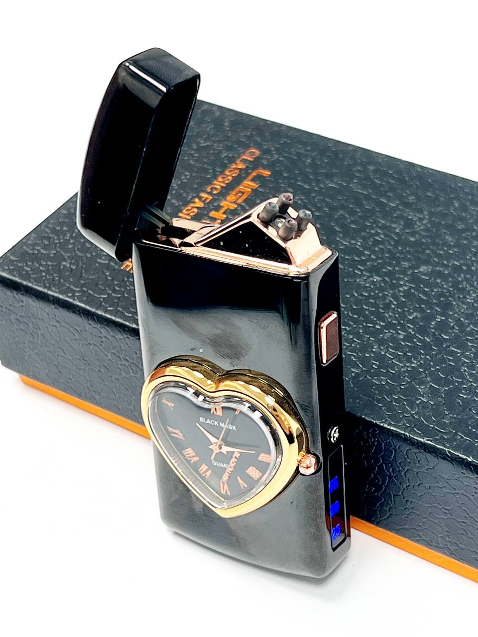 Зажигалка Lighter Classic Fashionable ( с часами )