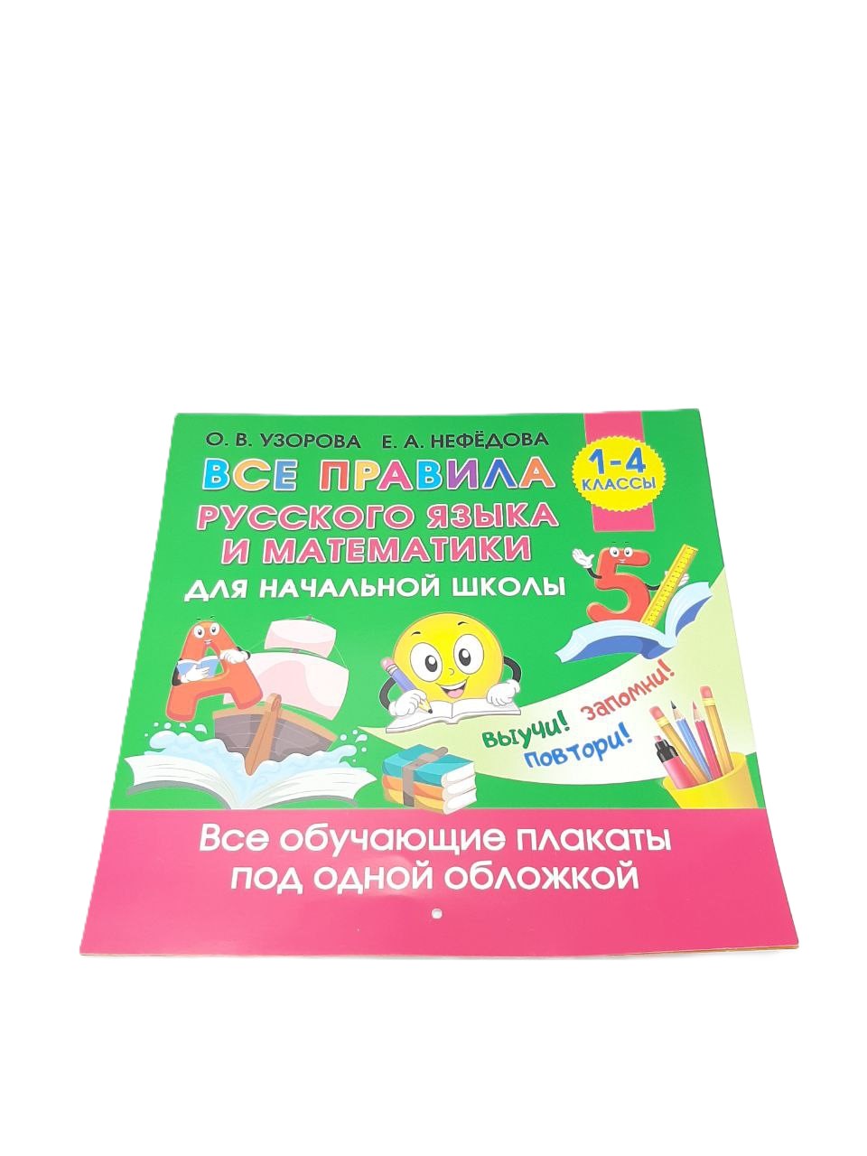 Супер плакат все правила руского языка и математики