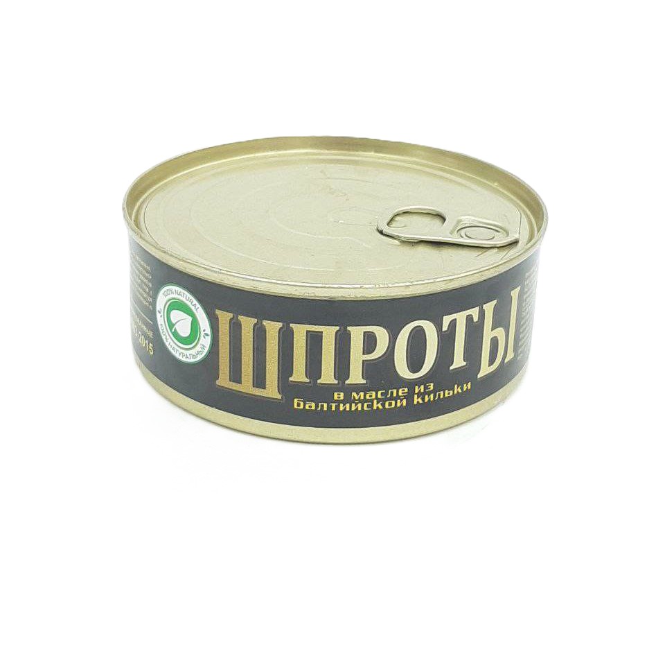 Шпроты в масле из балтийской кильки 240г