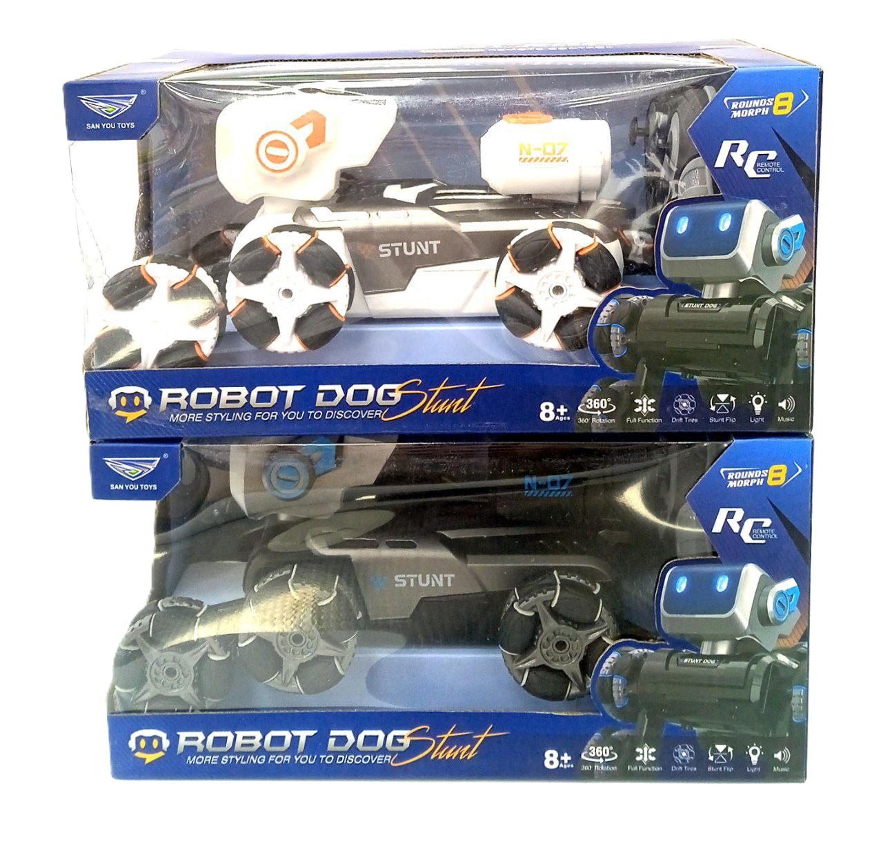 Робот Собака на пульте 360 Robot Dog Stunt