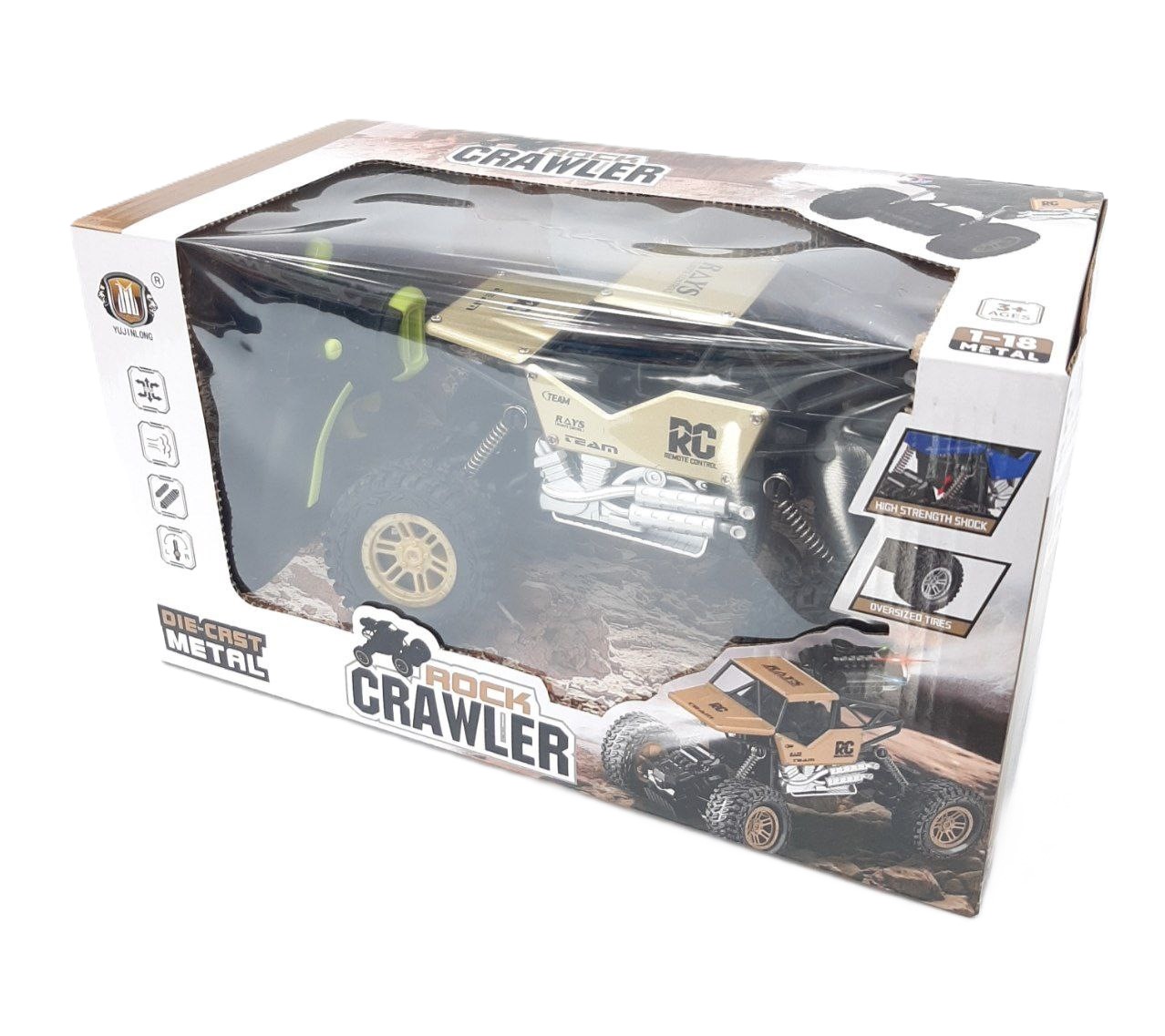 Гоночный внедорожник на пульте Rok Crawler Metal