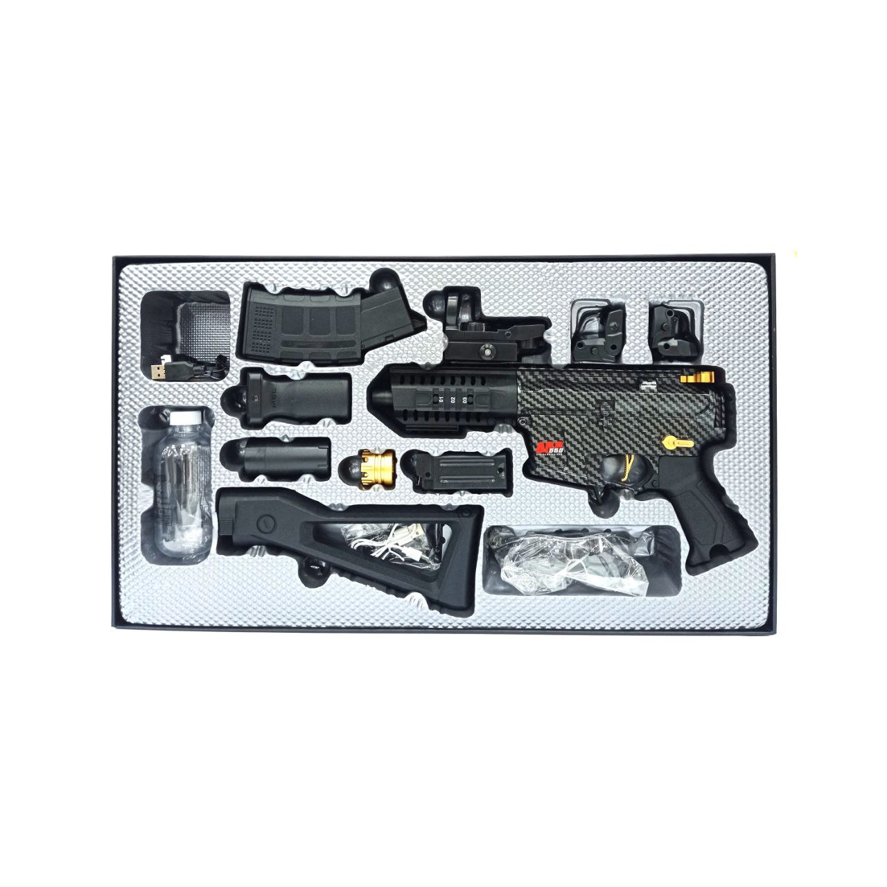 Учебная модель оружия ARP 556 Пистолет пулемет ручная версия прицел с красной точкой 