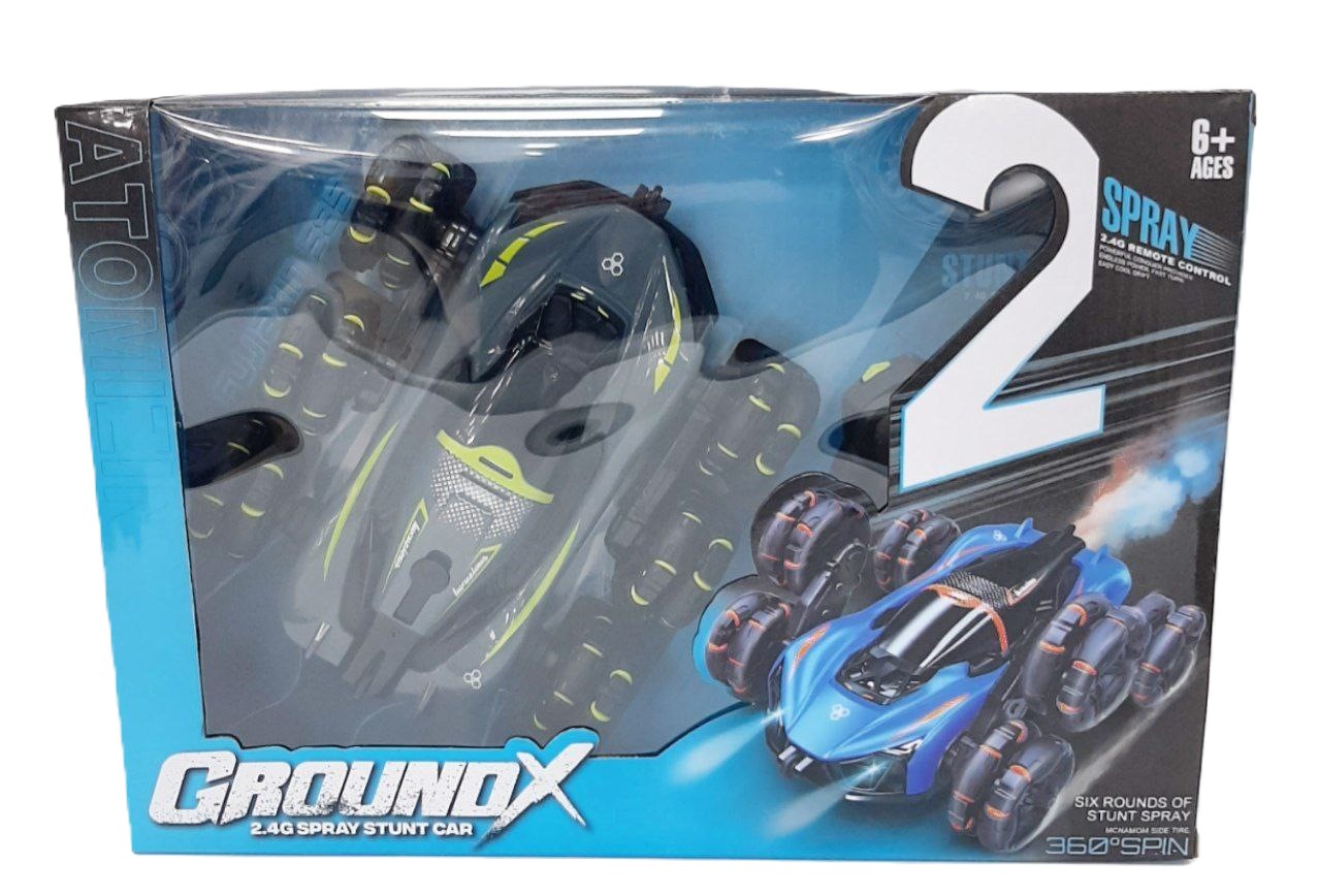 Машинка шесть колес 360 Groundx 2 Spray 6+