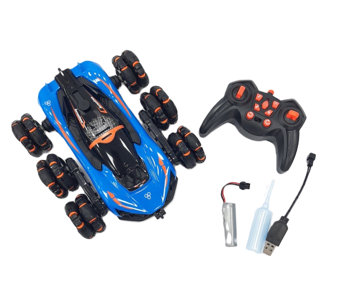 Машинка шесть колес 360 Groundx 2 Spray 6+