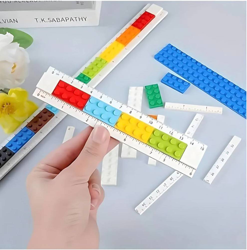 Линейка конструктор 15см 