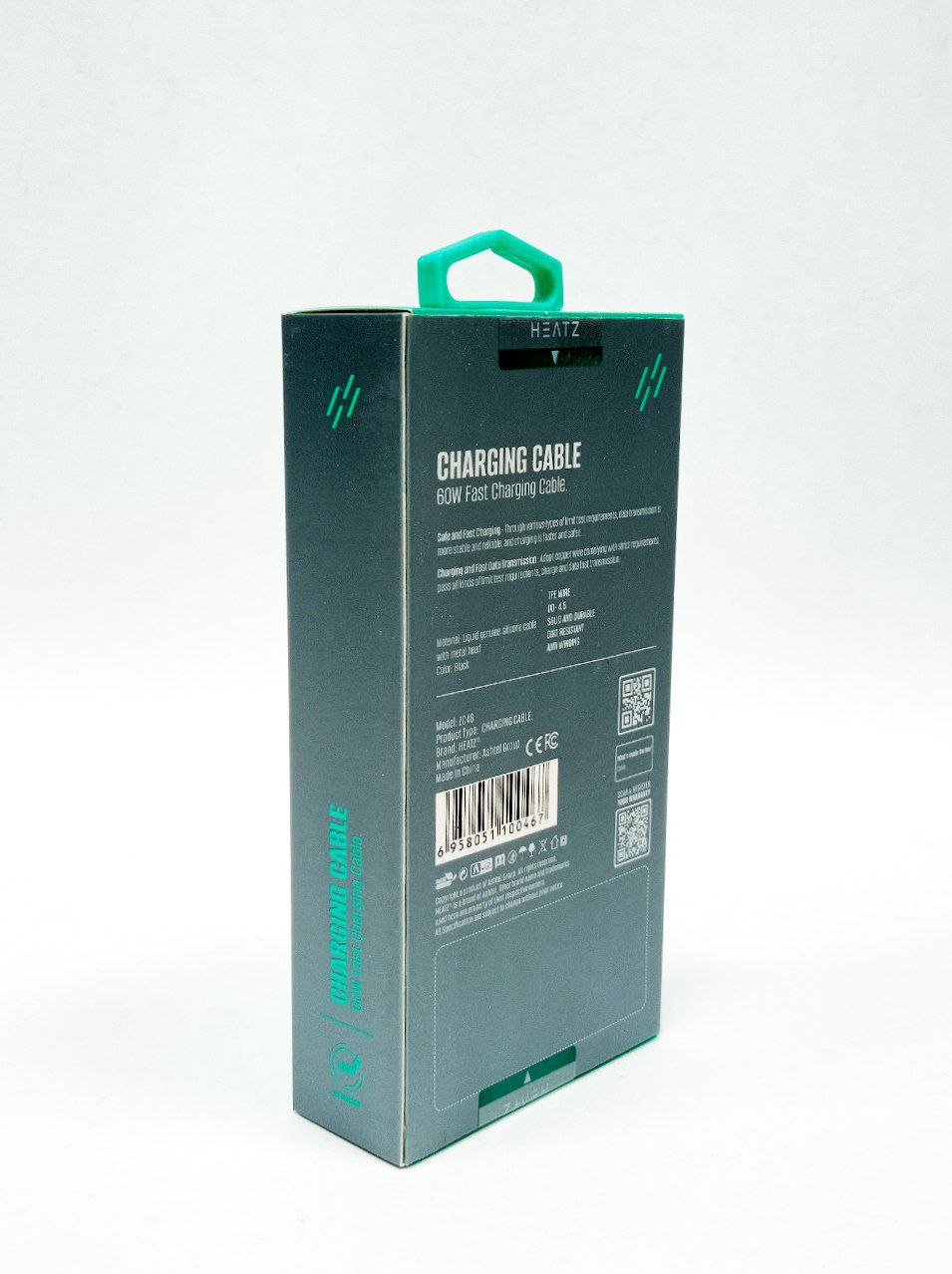 Кабель для быстрой зарядки Heatz C to C - 60W