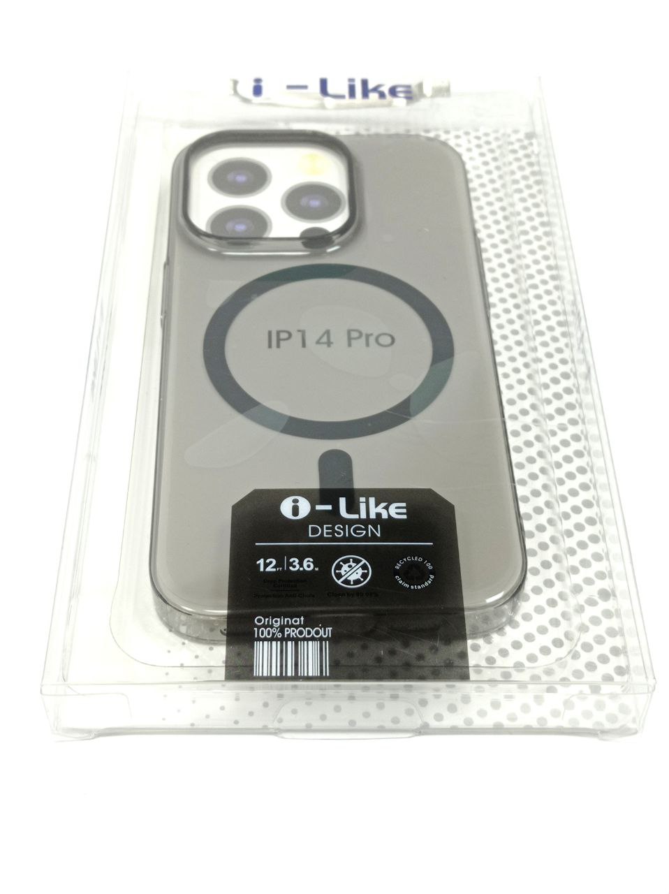 Прозрачный чехол CASE MagSafe IP 14 pro