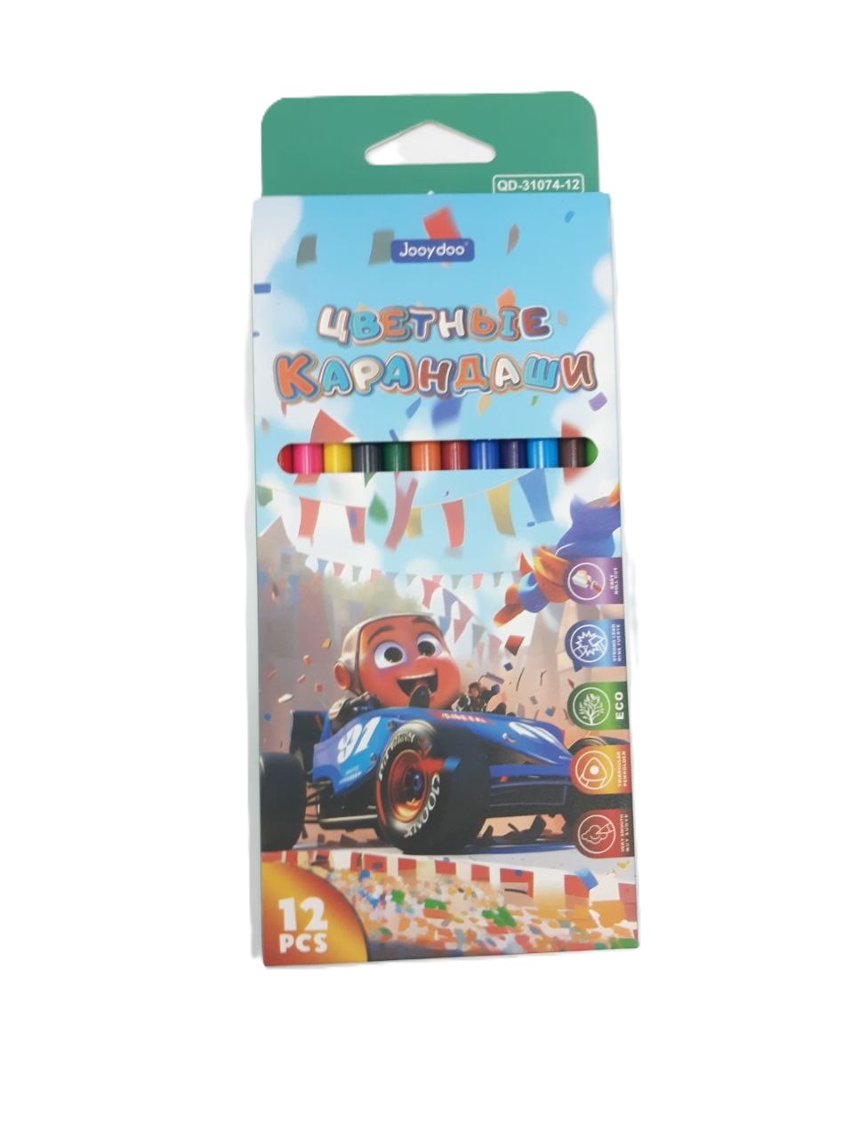 Цветнык карандаши от фирмы JOOYDOO 12ЦВ