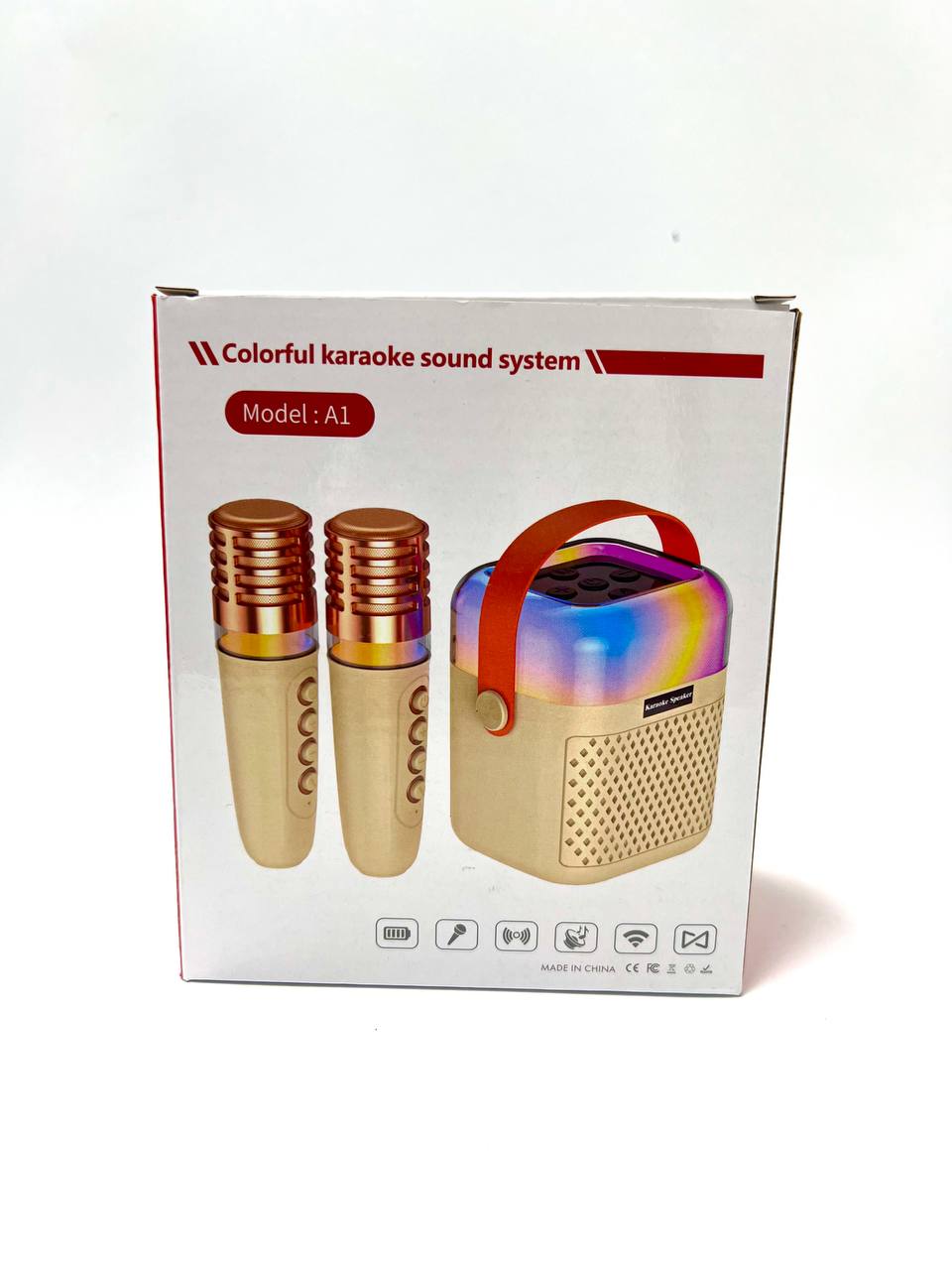 1-A Портативная колонка с микрофонами