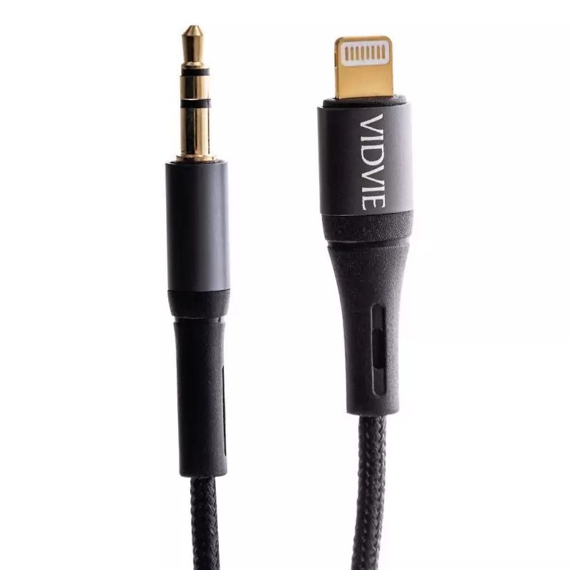 Кабель VIDVIE Lightning & 3.5mm AUX