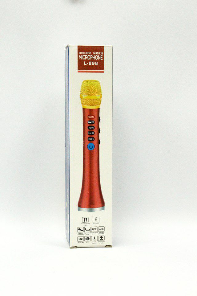 Микрофон Intelligent Wireless Microphone L-898. Черный