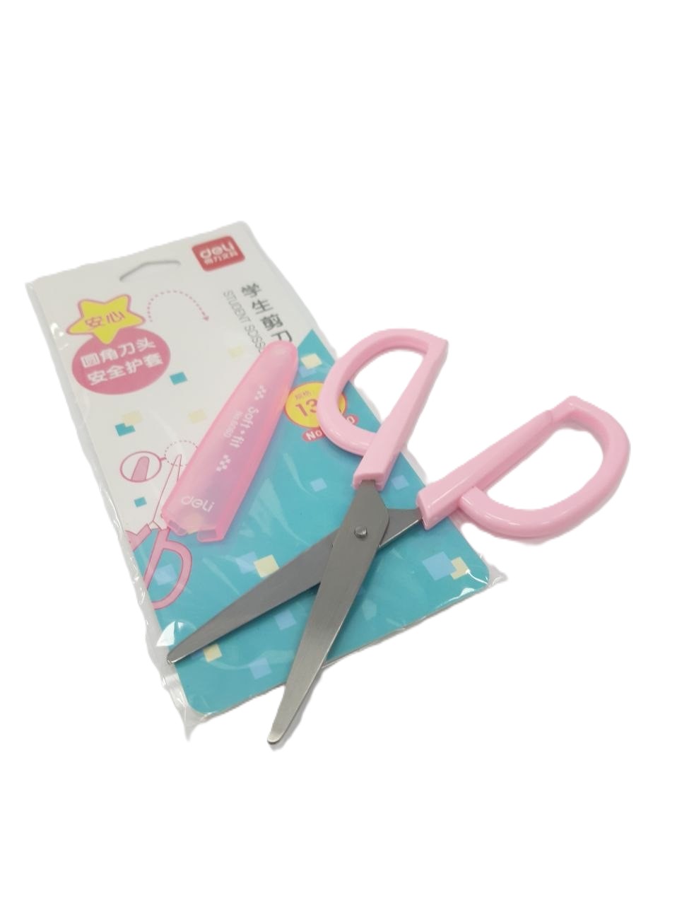 Ножницы детские Deli Soft fit