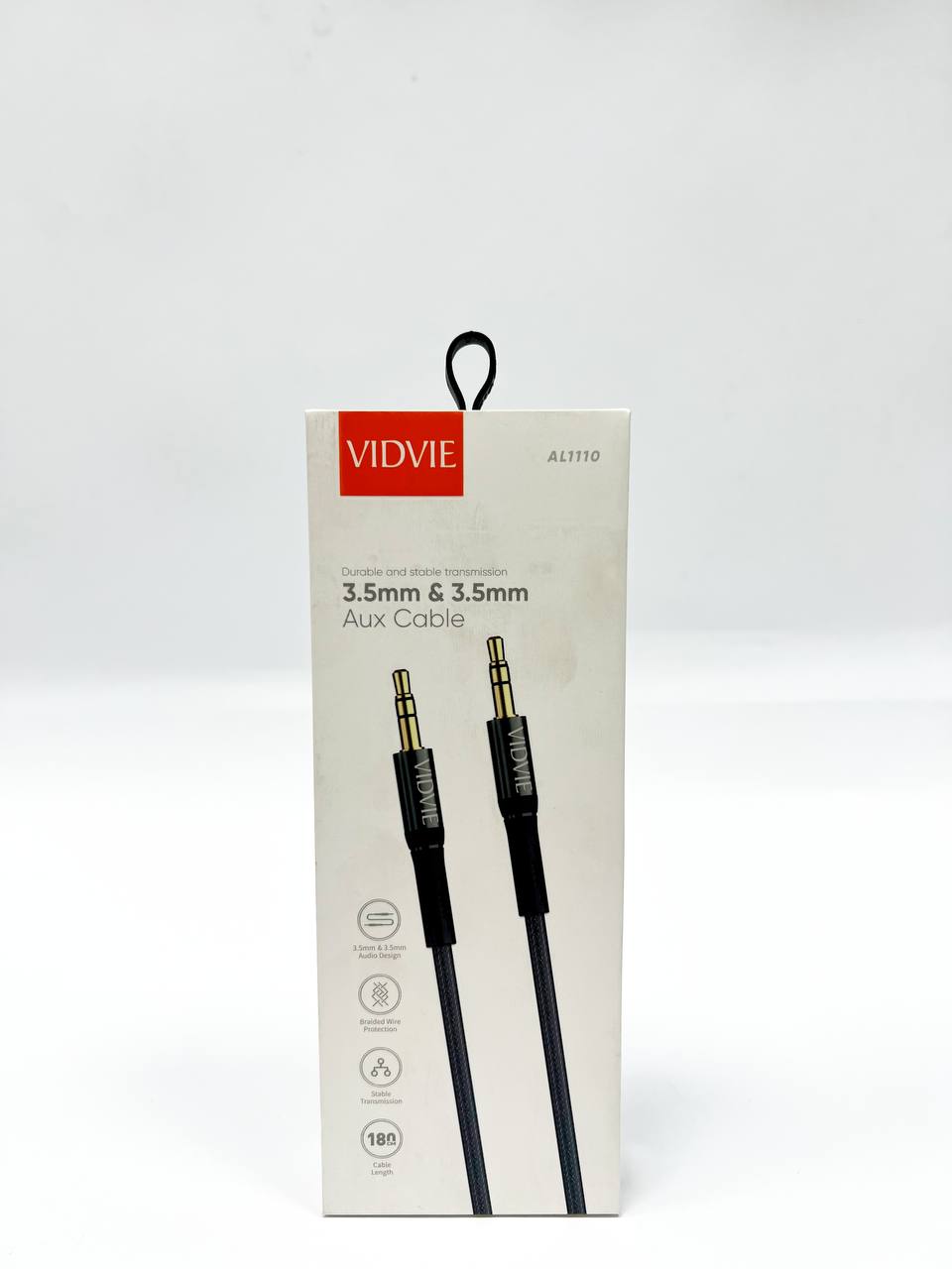 Универсальный аудиокабель 3.5 мм AUX Cable