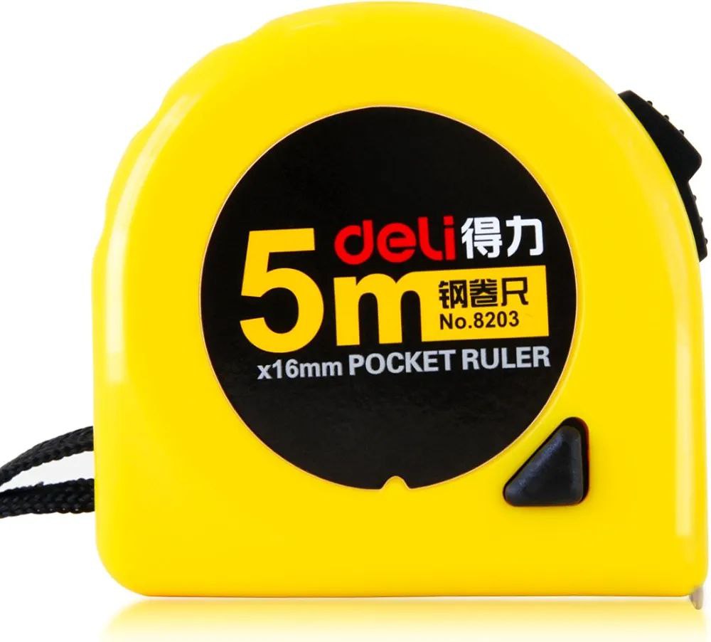 Карманная рулетка Deli. 5 м 