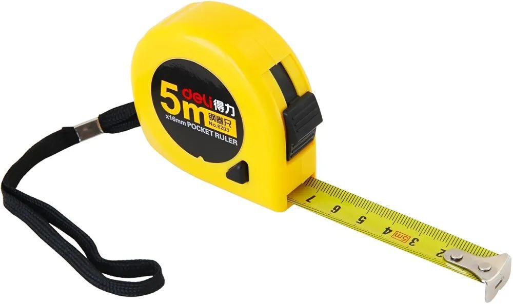 Карманная рулетка Deli. 5 м 