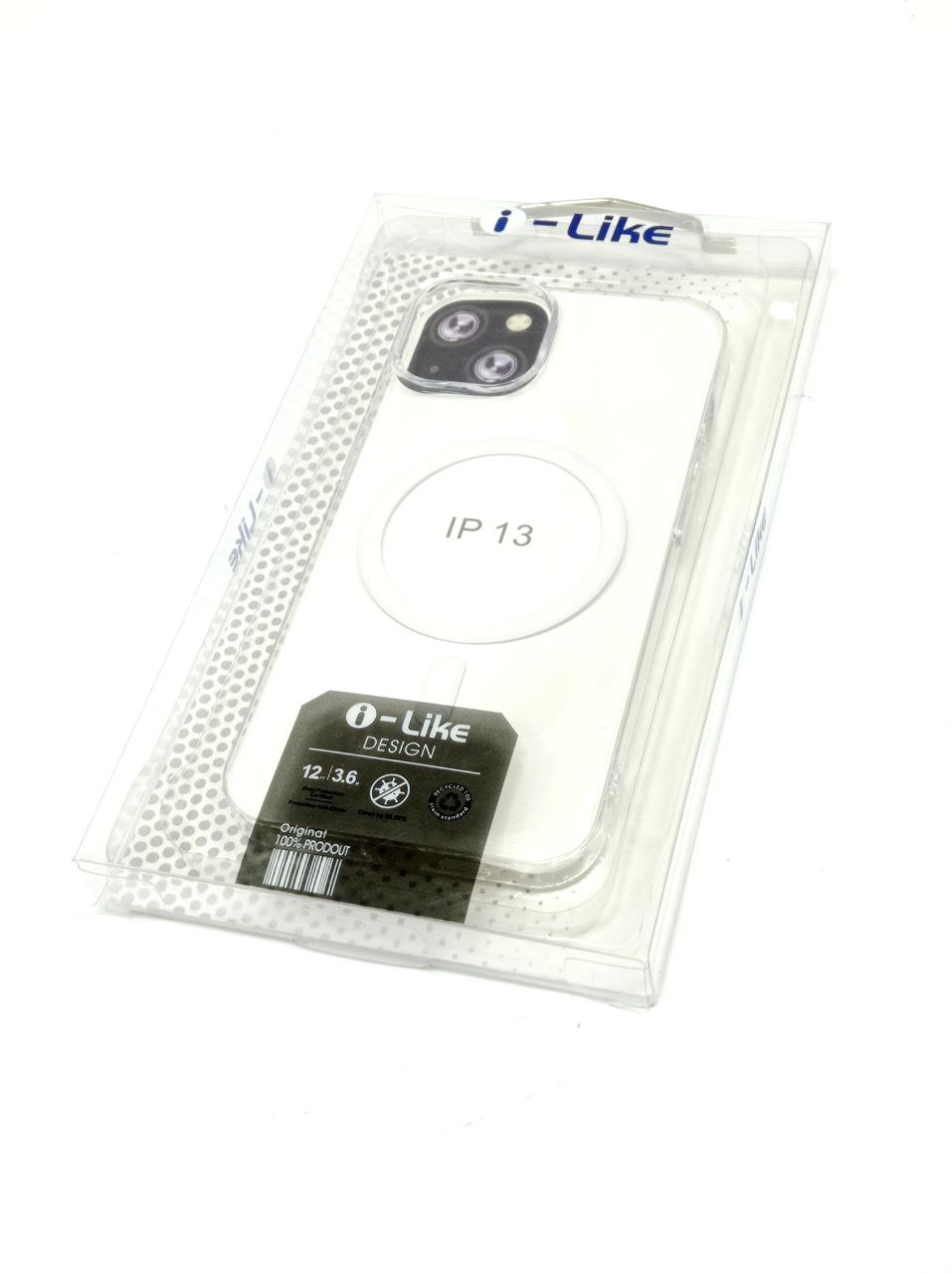 Прозрачный чехол CASE MagSafe IP 13