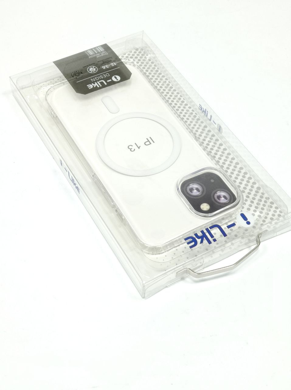 Прозрачный чехол CASE MagSafe IP 13