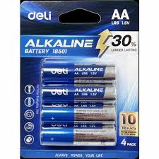 Батарейки Deli 4 шт Alkaline Lr 6 1.5 V 