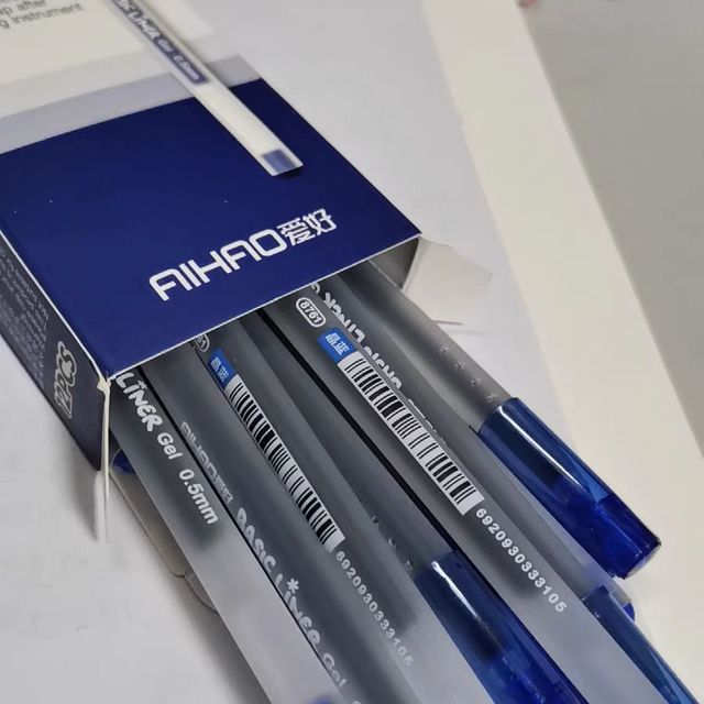 Гелевая ручка AIHAO BASIC LINER 0.5 mm (цвет синий)