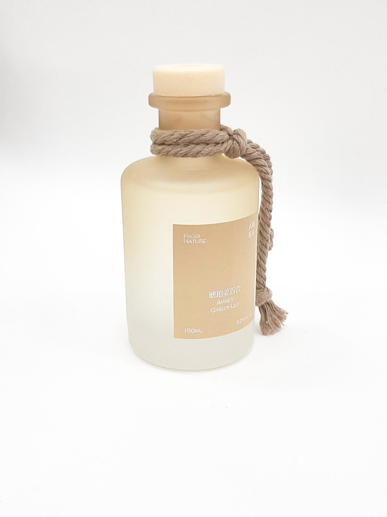 Аромадифузор Airguard 150 ml Reed Diffuser Тросниковый аромат янтарно имбирной лилии 