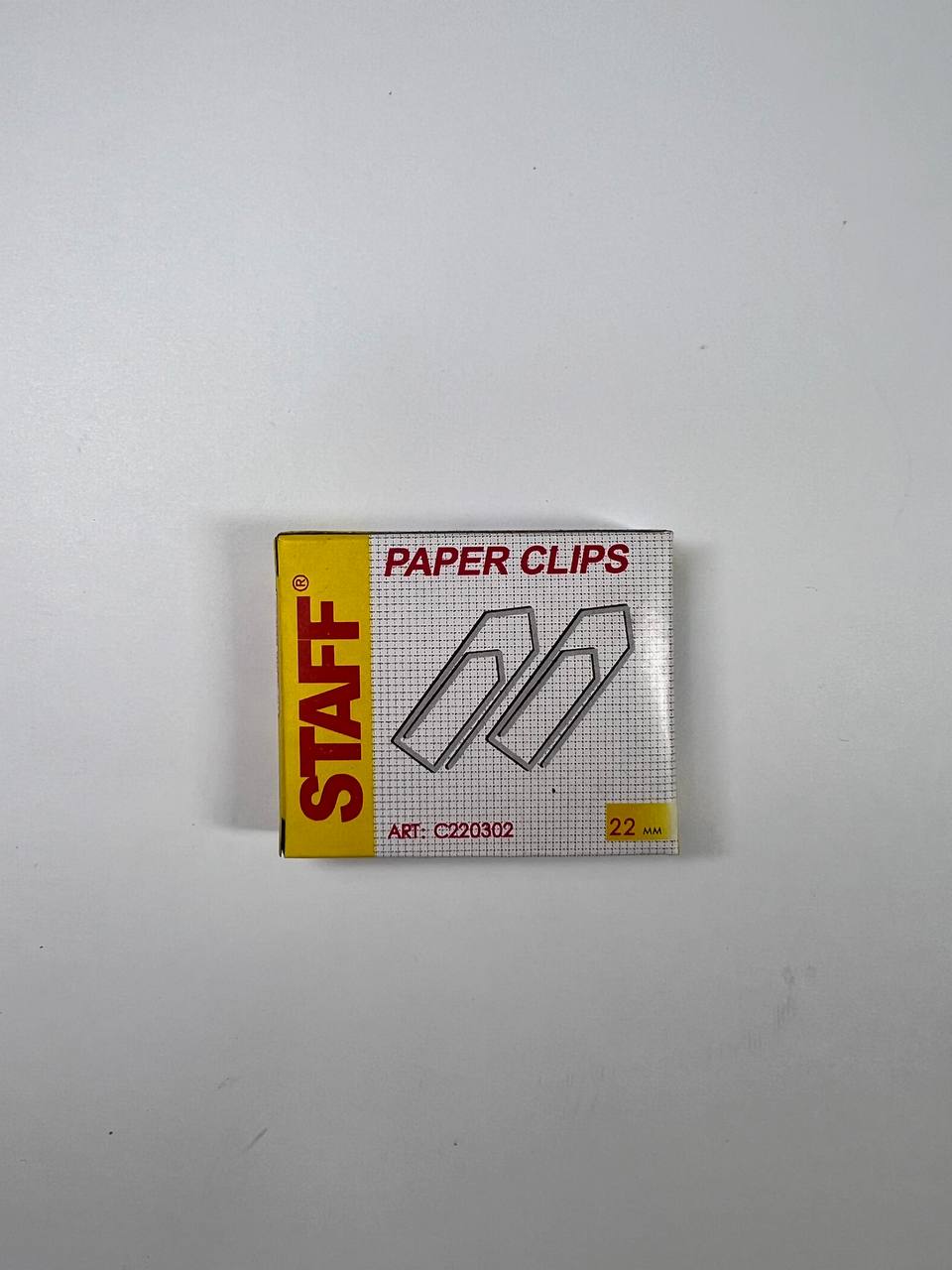 Скрепки STAFF 22 мм