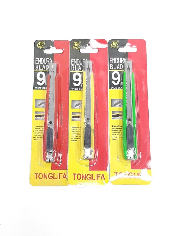 Нож канцелярский  9мм Tonglifa