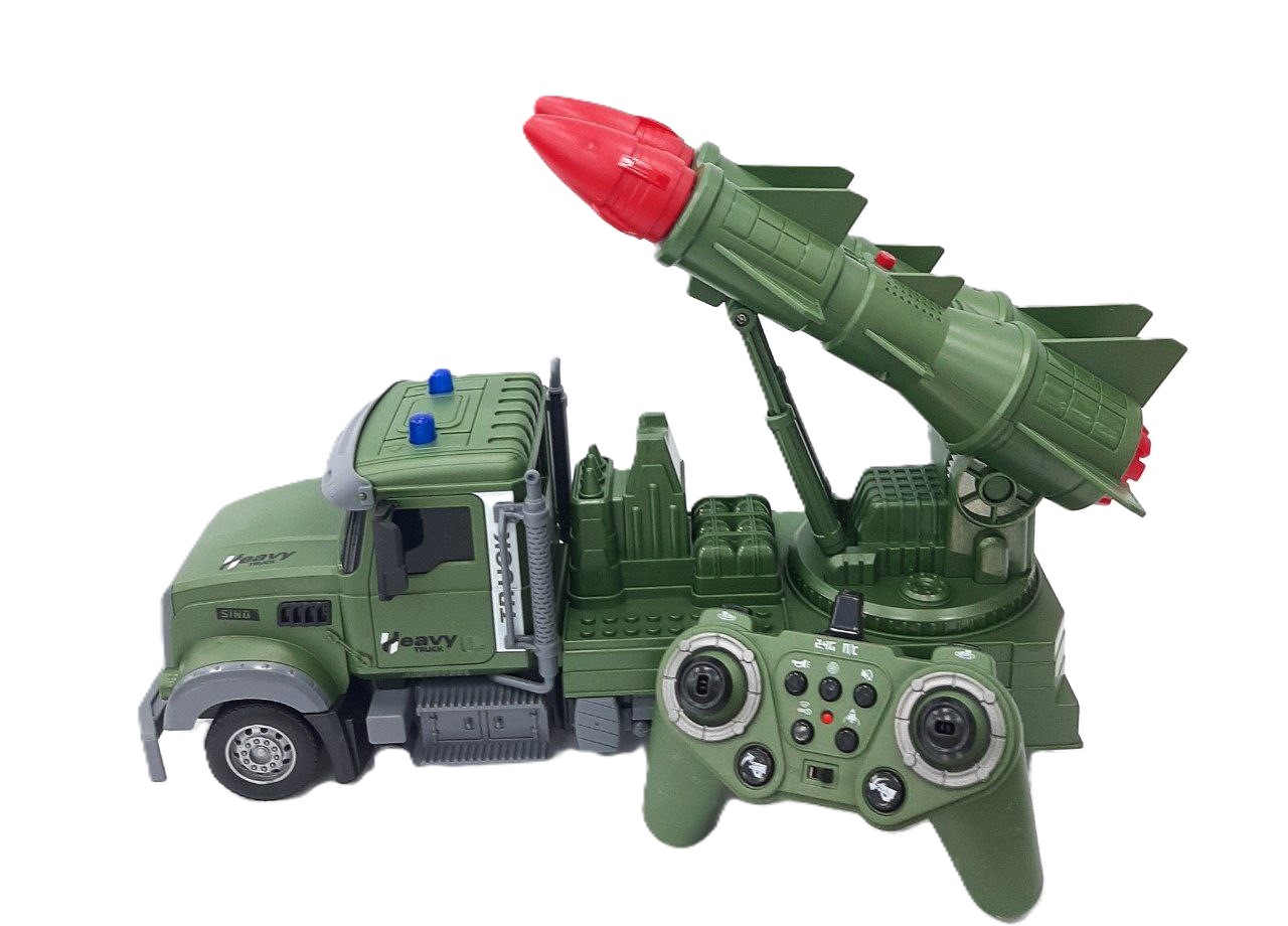 Машина на пульте военный грузовик