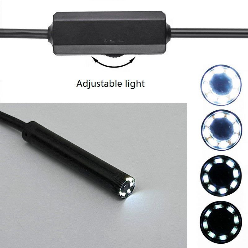 Эндоскоп со встроенной LED подсветкой