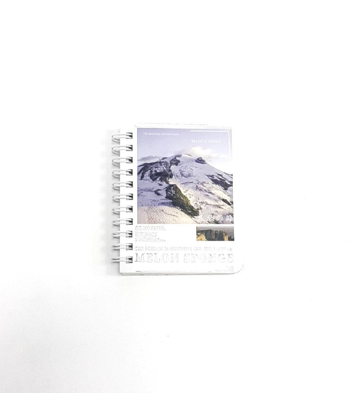 Блокнотик на боковой пружине 66 стр Travel journal book 102*80 мм