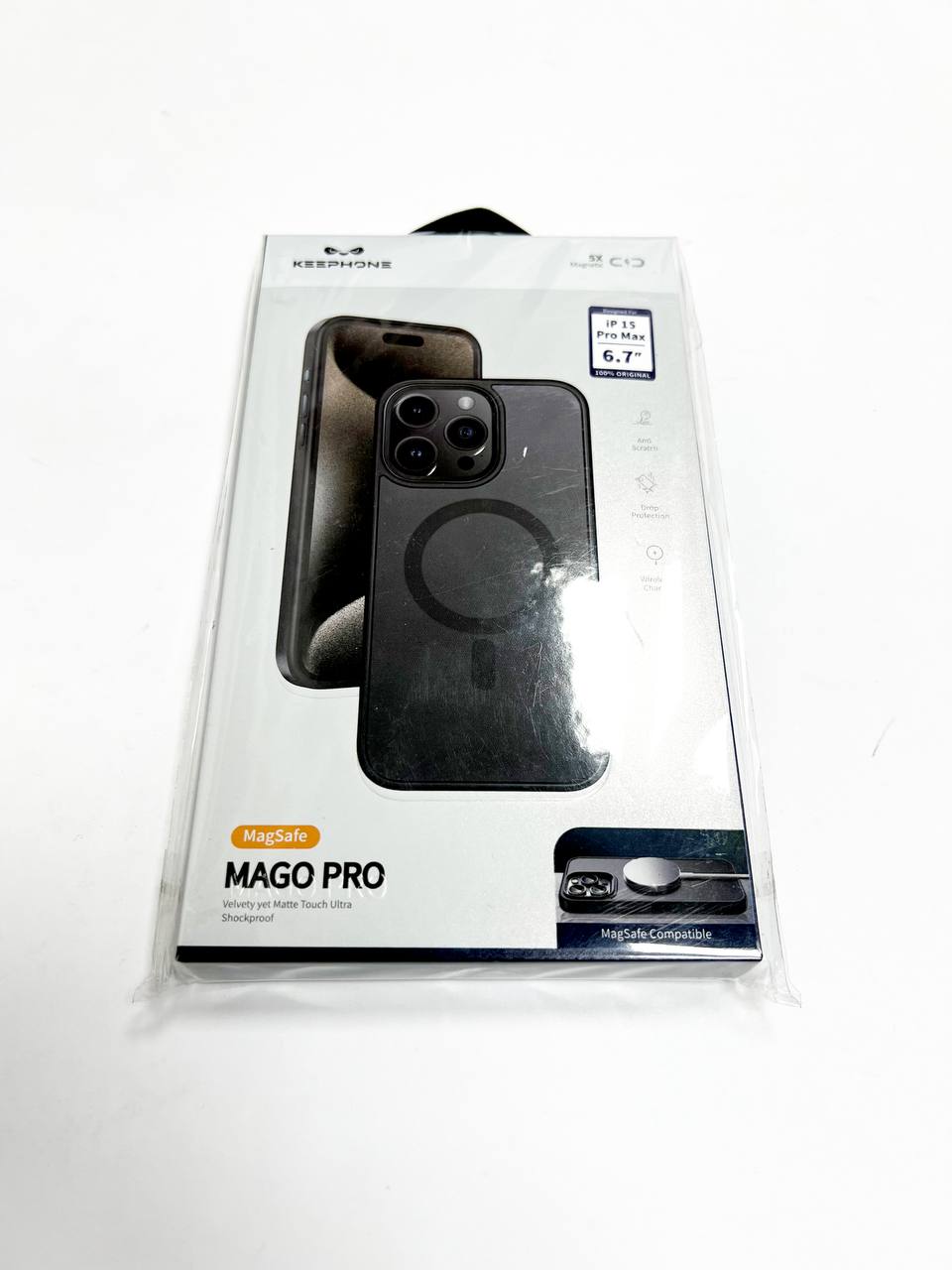 Чехол матовый  Keephone Mago Pro IP 15 Pro Max
