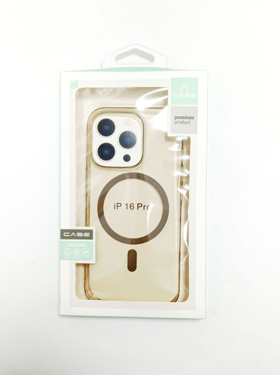Прозрачный чехол CASE MagSafe IP 16 Pro