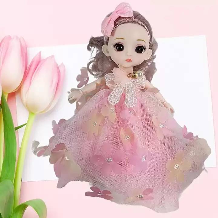 Мини кукла брелок 
